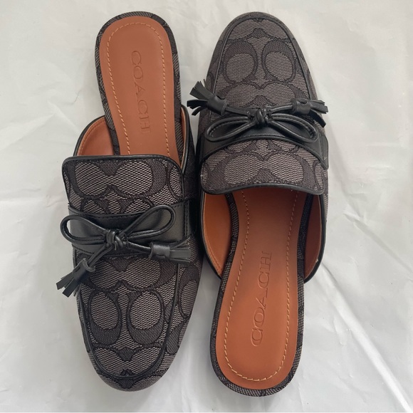 COACH Stassi Women’s Signature Slide/Mules  Size 5 - Picture 1 of 9